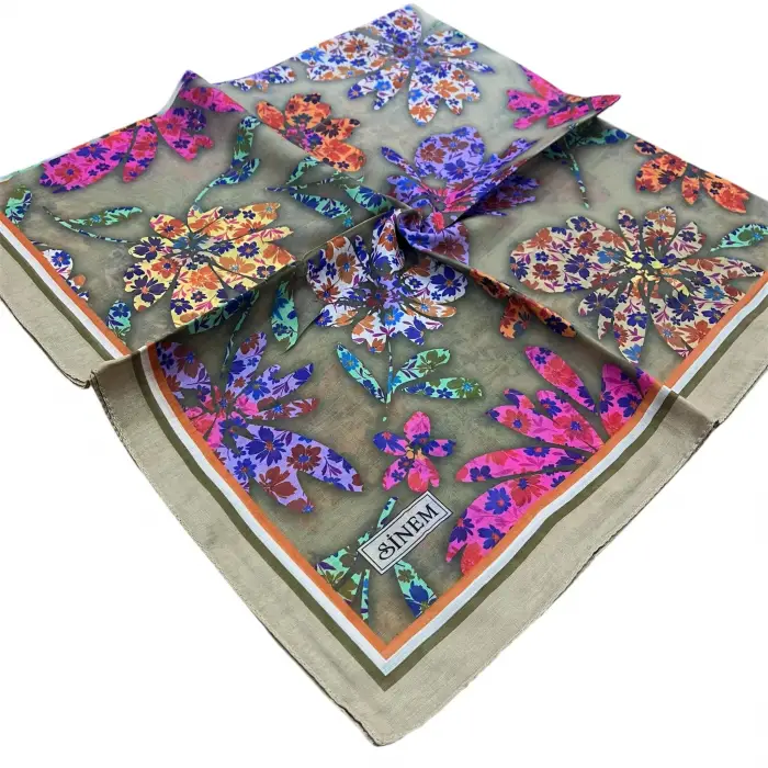 Sinem Desenli Dikişli Yazma (Snd8312)