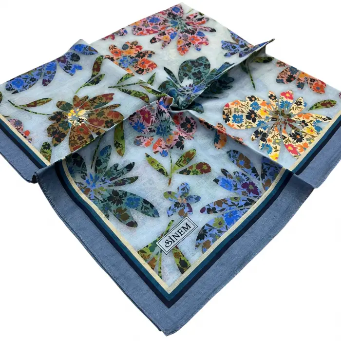 Sinem Desenli Dikişli Yazma (Snd8305)