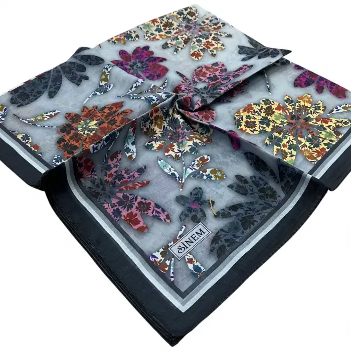 Sinem Desenli Dikişli Yazma (Snd8303)