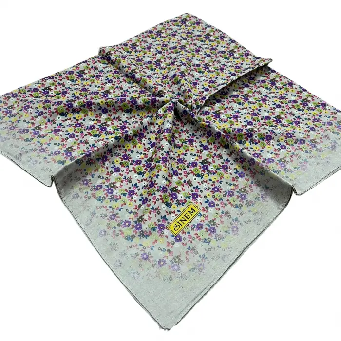 Sinem Desenli Dikişli Yazma (Snd8413)