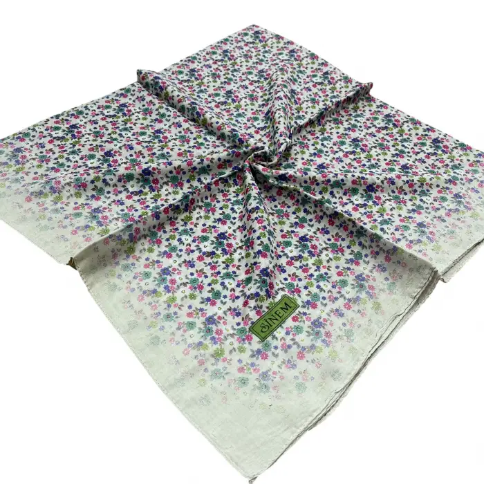 Sinem Desenli Dikişli Yazma (Snd8405)