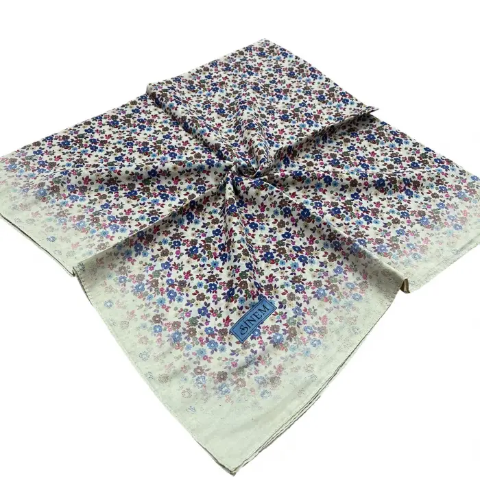 Sinem Desenli Dikişli Yazma (Snd8403)