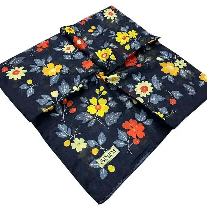 Sinem Desenli Dikişli Yazma (Snd8515)