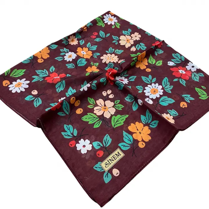 Sinem Desenli Dikişli Yazma (Snd8514)