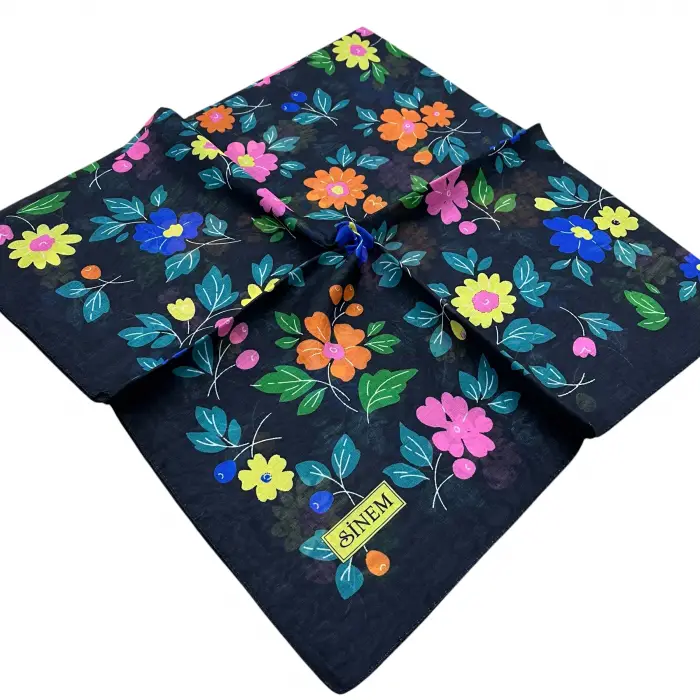 Sinem Desenli Dikişli Yazma (Snd8509)