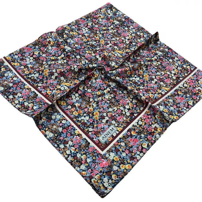 Sinem Desenli Dikişli Yazma (Snd8613)