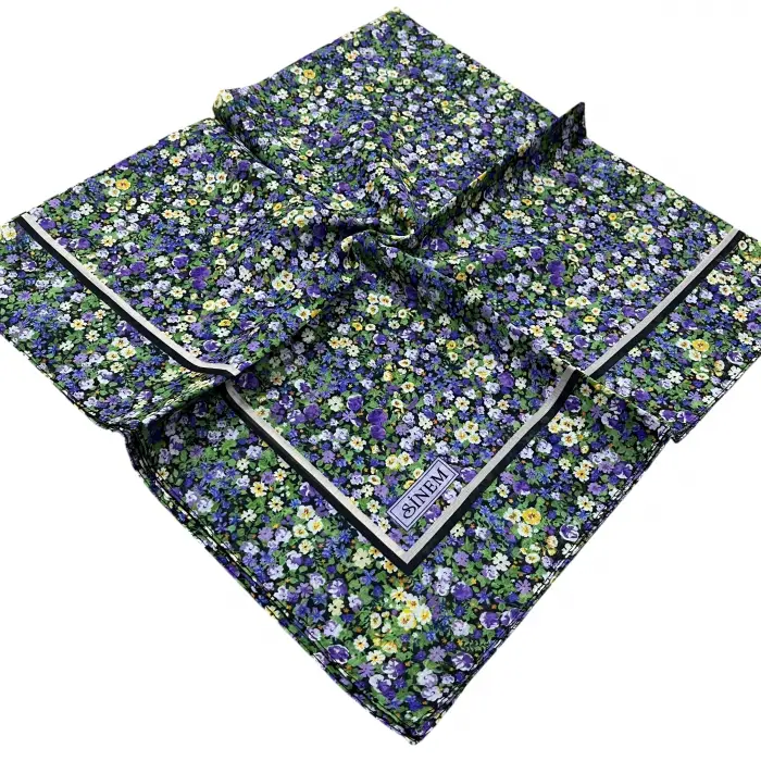 Sinem Desenli Dikişli Yazma (Snd8612)