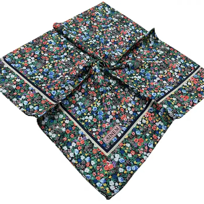 Sinem Desenli Dikişli Yazma (Snd8611)