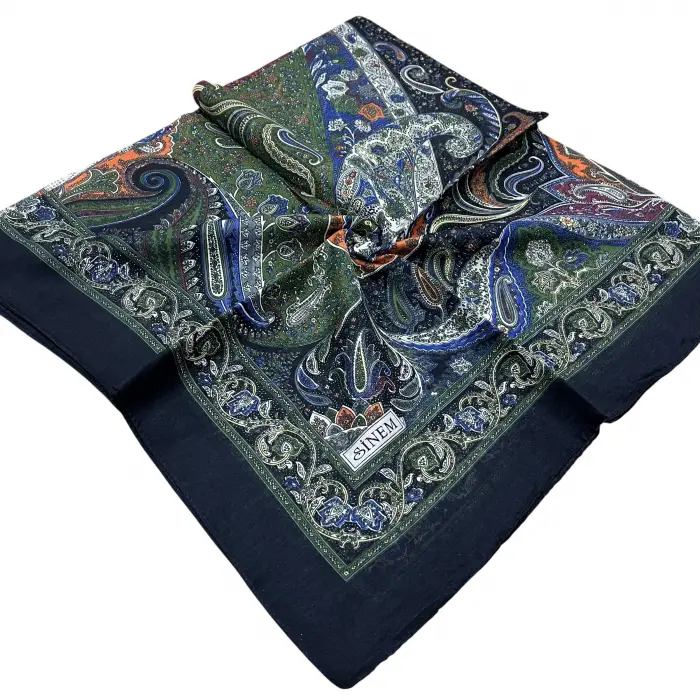 Sinem Desenli Dikişli Yazma (Snd8713)