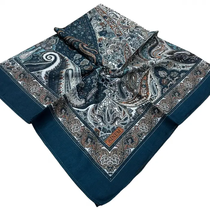 Sinem Desenli Dikişli Yazma (Snd8712)