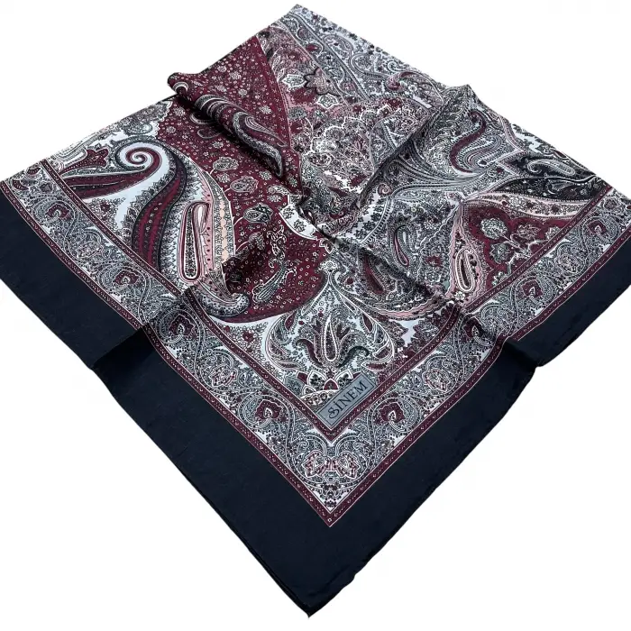 Sinem Desenli Dikişli Yazma (Snd8711)