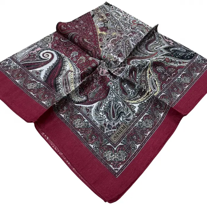 Sinem Desenli Dikişli Yazma (Snd8709)