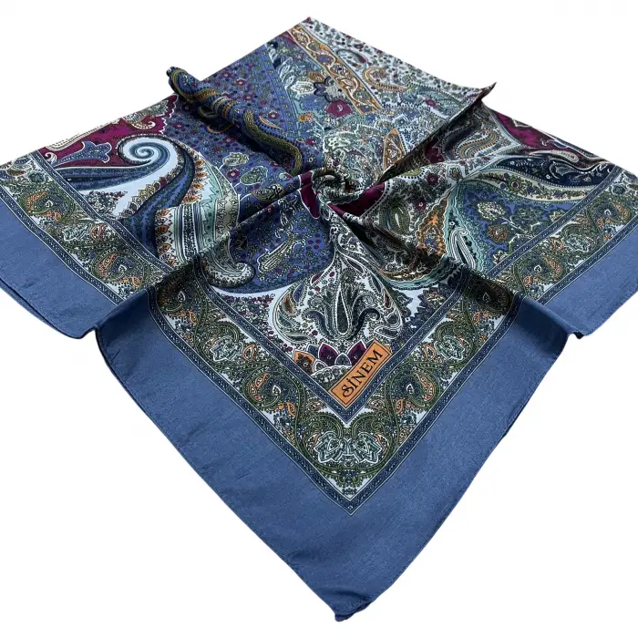 Sinem Desenli Dikişli Yazma (Snd8705)