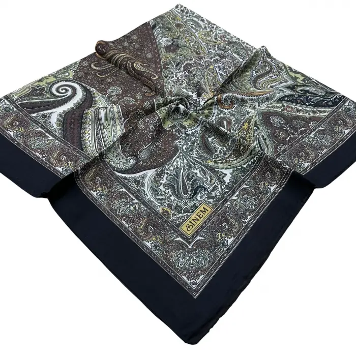 Sinem Desenli Dikişli Yazma (Snd8704)