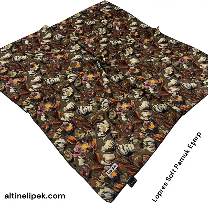 Lopres Soft Pamuk Eşarp-(soft64-01)