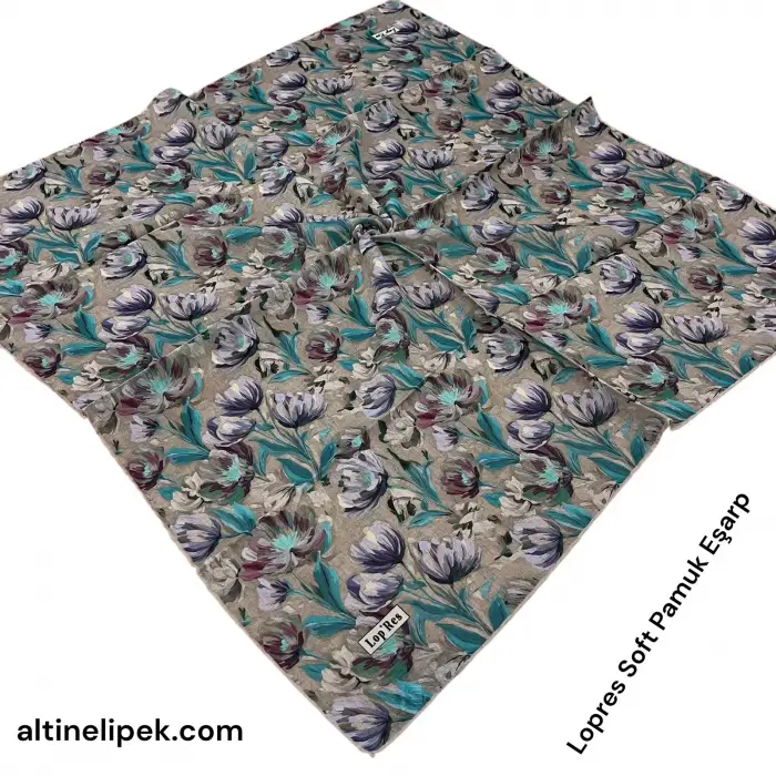 Lopres Soft Pamuk Eşarp-(soft64-04)