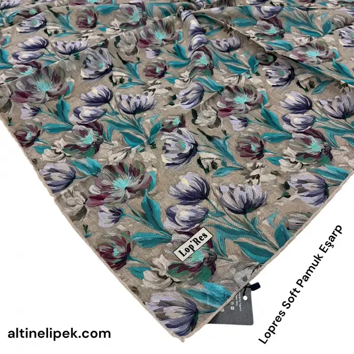 Lopres Soft Pamuk Eşarp-(soft64-04)