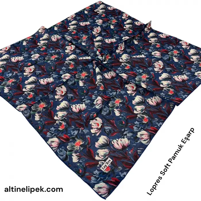 Lopres Soft Pamuk Eşarp-(soft64-05)