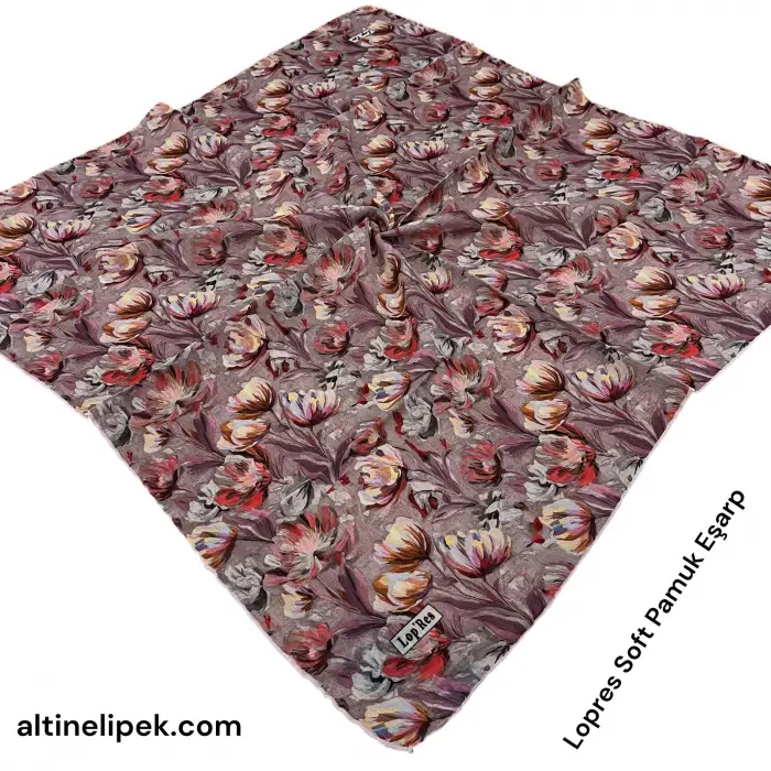 Lopres Soft Pamuk Eşarp-(soft64-06)