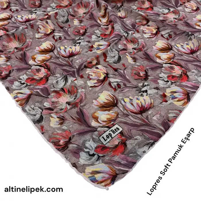 Lopres Soft Pamuk Eşarp-(soft64-06)