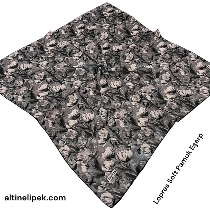 Lopres Soft Pamuk Eşarp-(soft64-08)
