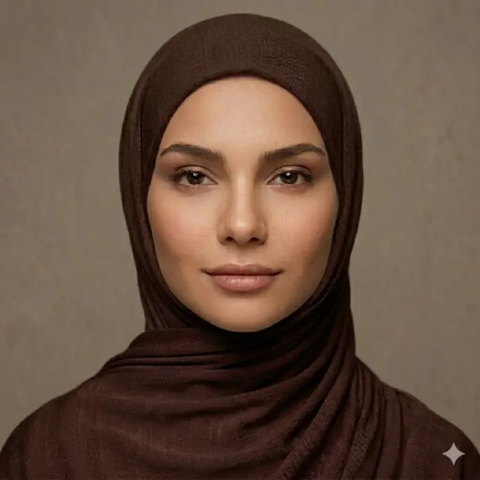 Zenica Lüx Penye Şal – (Koyu Kahve) - (ZP01-13)