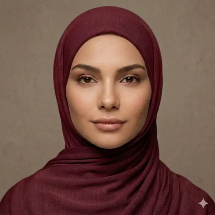 Zenica Lüx Penye Şal – (Bordo) - (ZP01-12)