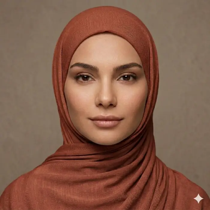 Zenica Lüx Penye Şal – (Kiremit) - (ZP01-10)