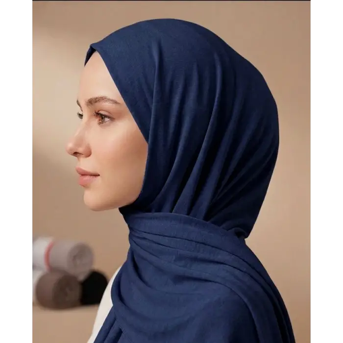 Zenica Lüx Penye Şal – (Lacivert) - (ZP01-16)