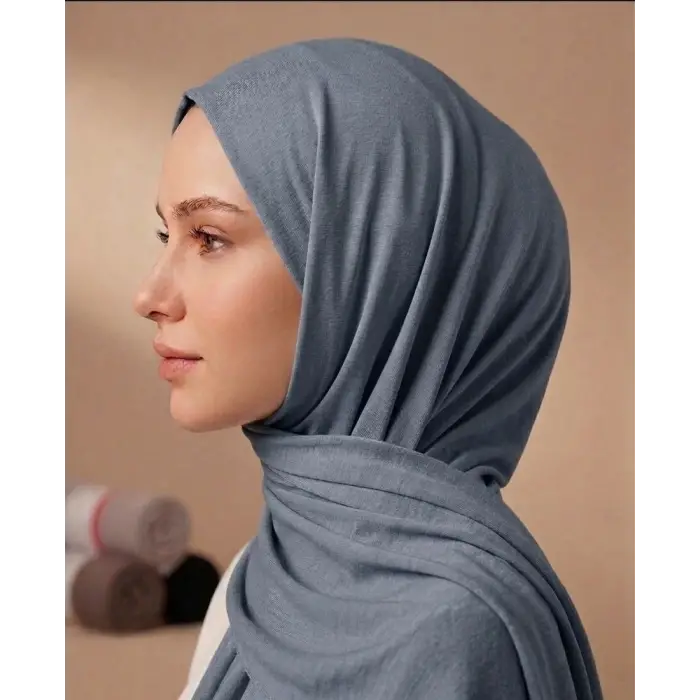 Zenica Lüx Penye Şal – (Koyu Gri) - (ZP01-18)