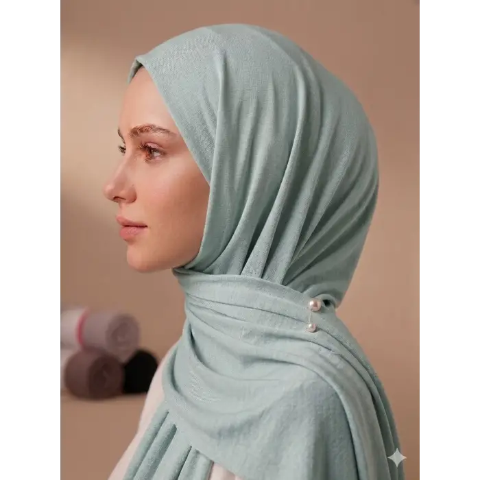 Zenica Lüx Penye Şal – (Su Yeşili) - (ZP01-20)