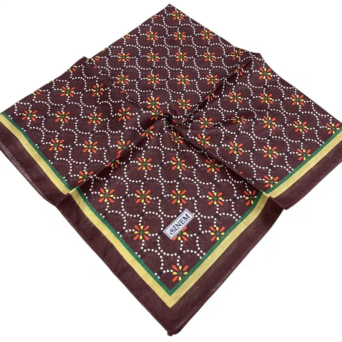 Sinem Desenli Dikişli Yazma (Snd7809)