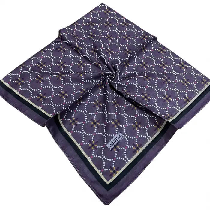 Sinem Desenli Dikişli Yazma (Snd7808)