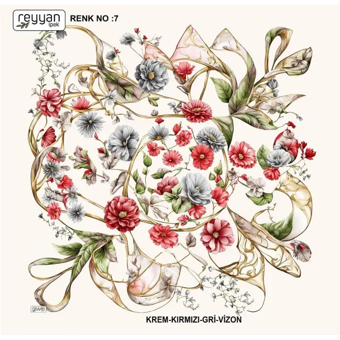 Reyyan Desenli Oyalık Yazma (ryyn-399-04)