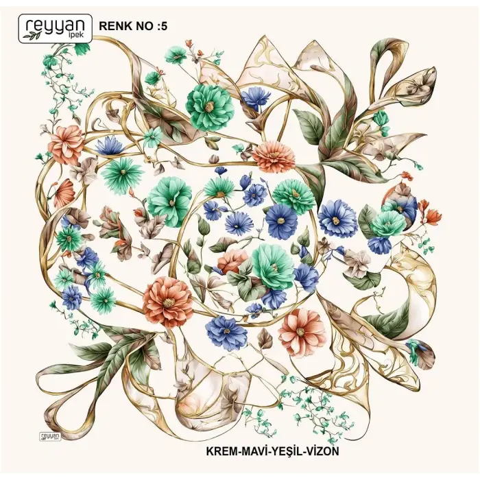 Reyyan Desenli Oyalık Yazma (ryyn-399-08)