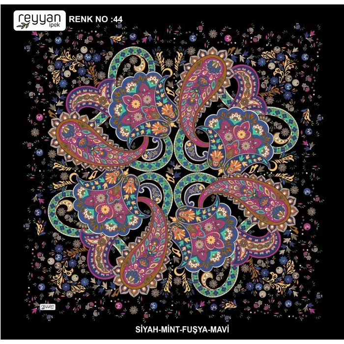 Reyyan Desenli Oyalık Yazma (ryyn-413-06)