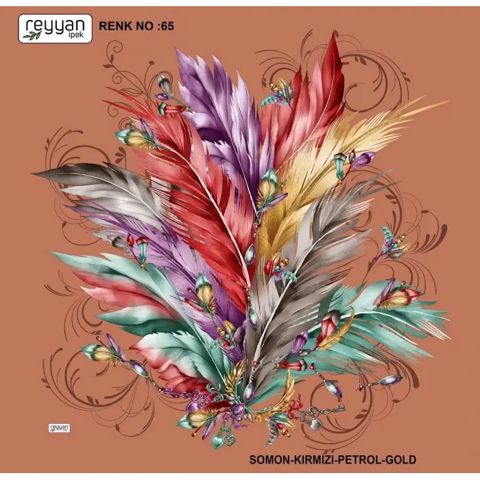 Reyyan Desenli Oyalık Yazma (ryyn-417-19)