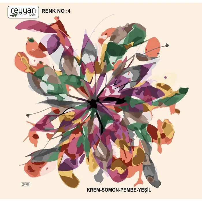 Reyyan İpek 100 cm Oyalık Yazma (ryyn-372-16)