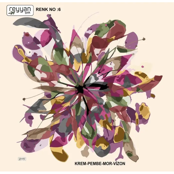 Reyyan İpek 100 cm Oyalık Yazma (ryyn-372-17)