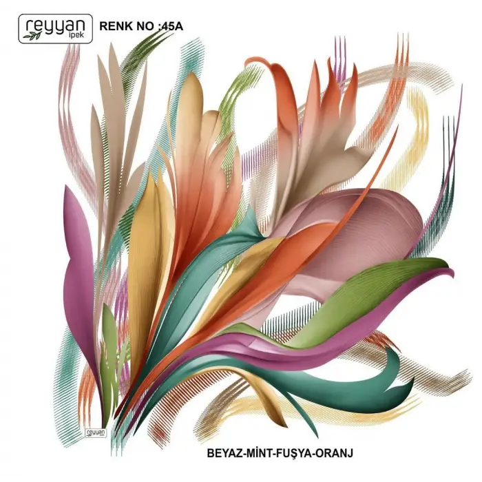 Reyyan İpek 100 cm Oyalık Yazma (ryyn-379-01)