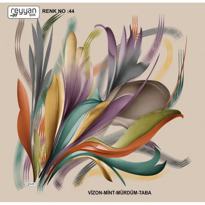 Reyyan İpek 100 cm Oyalık Yazma (ryyn-379-02)