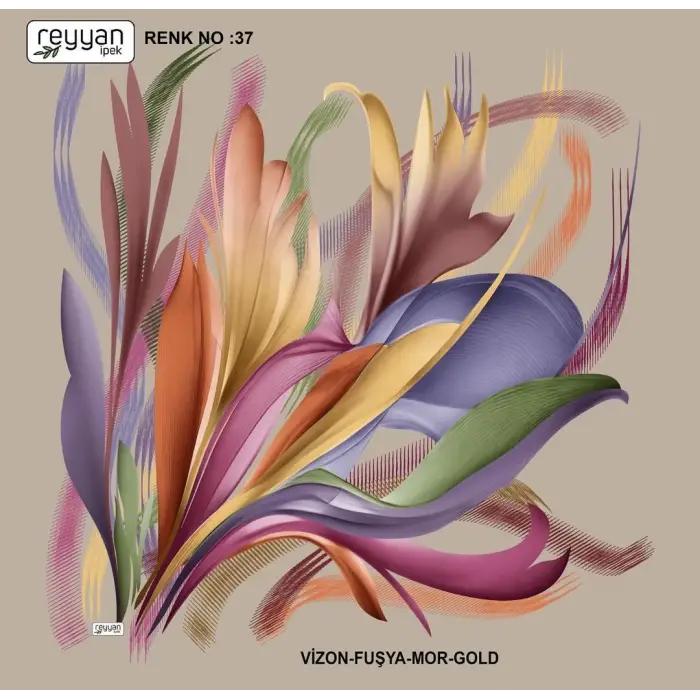 Reyyan İpek 100 cm Oyalık Yazma (ryyn-379-04)