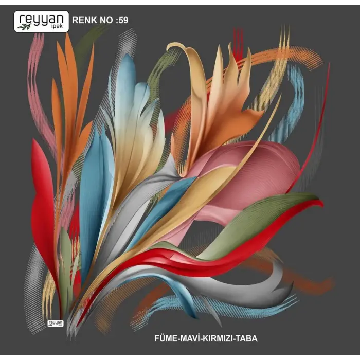 Reyyan İpek 100 cm Oyalık Yazma (ryyn-379-16)