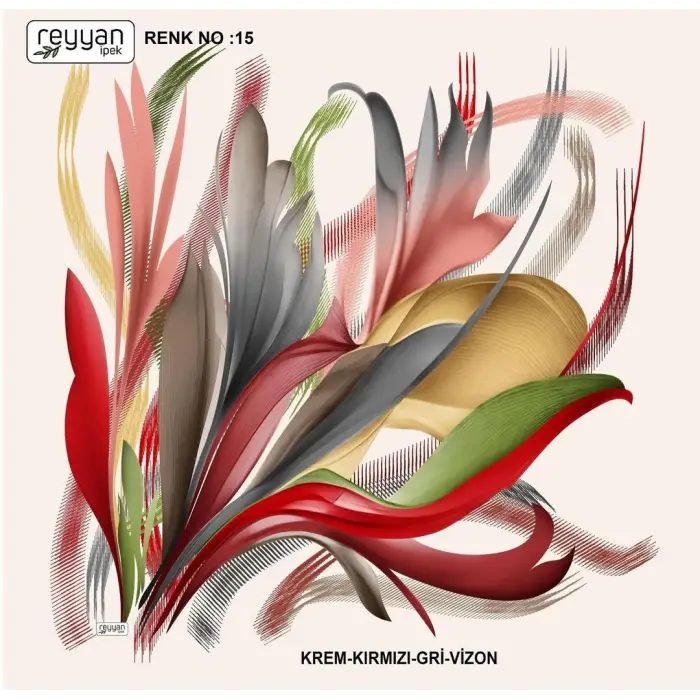 Reyyan İpek 100 cm Oyalık Yazma (ryyn-379-22)