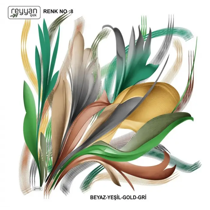 Reyyan İpek 100 cm Oyalık Yazma (ryyn-379-24)