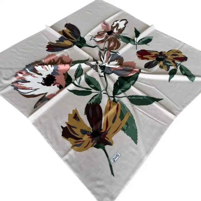 Reyyan İpek 100 cm Oyalık Yazma (ryyn-382-03)