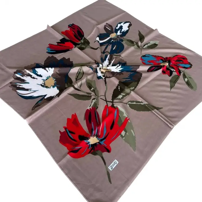 Reyyan İpek 100 cm Oyalık Yazma (ryyn-382-09)