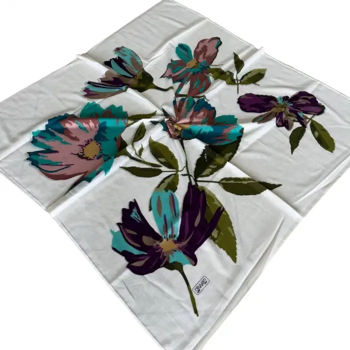 Reyyan İpek 100 cm Oyalık Yazma (ryyn-382-11)