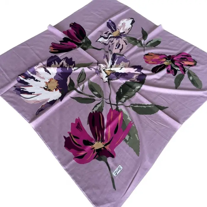 Reyyan İpek 100 cm Oyalık Yazma (ryyn-382-12)