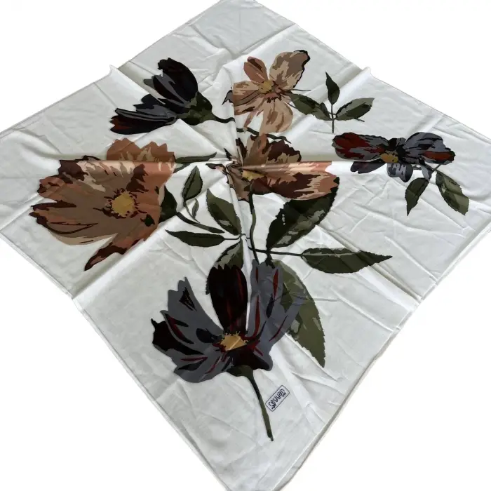 Reyyan İpek 100 cm Oyalık Yazma (ryyn-382-22)